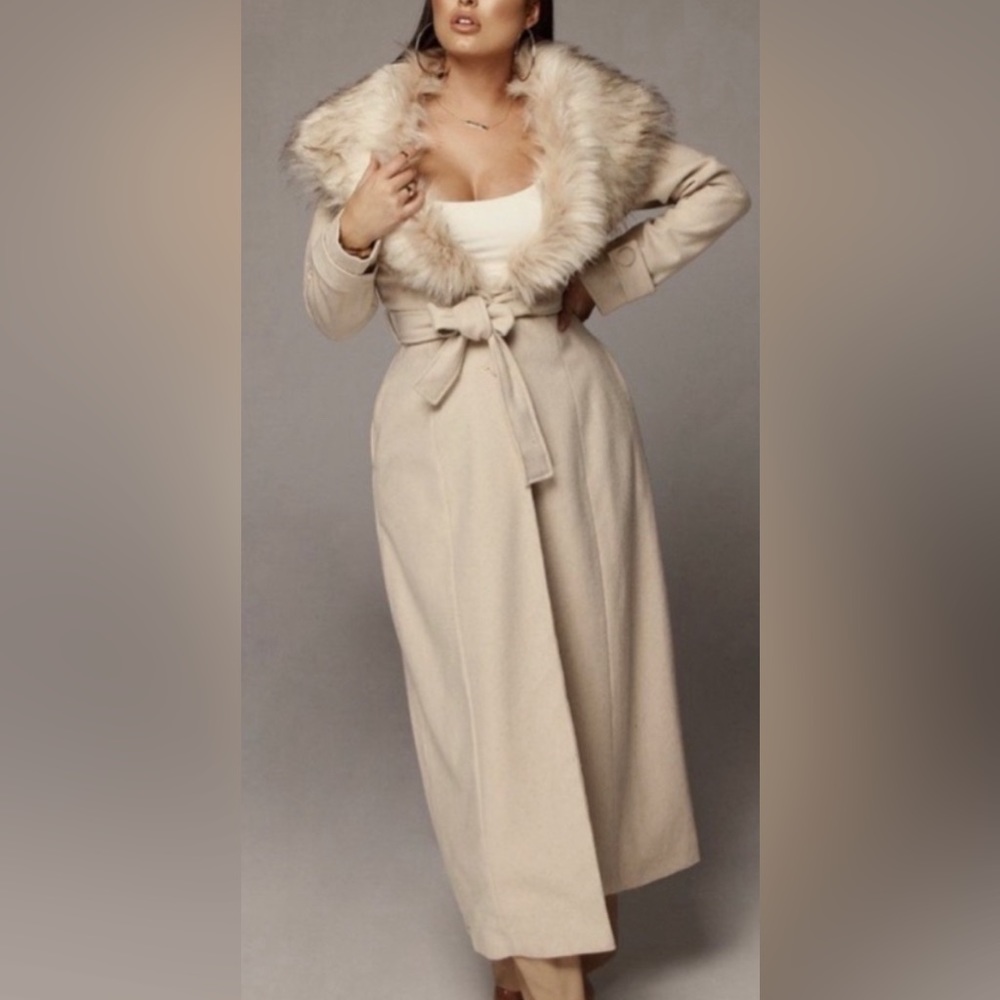 Jluxlabel Oatmeal Waldorf Coat